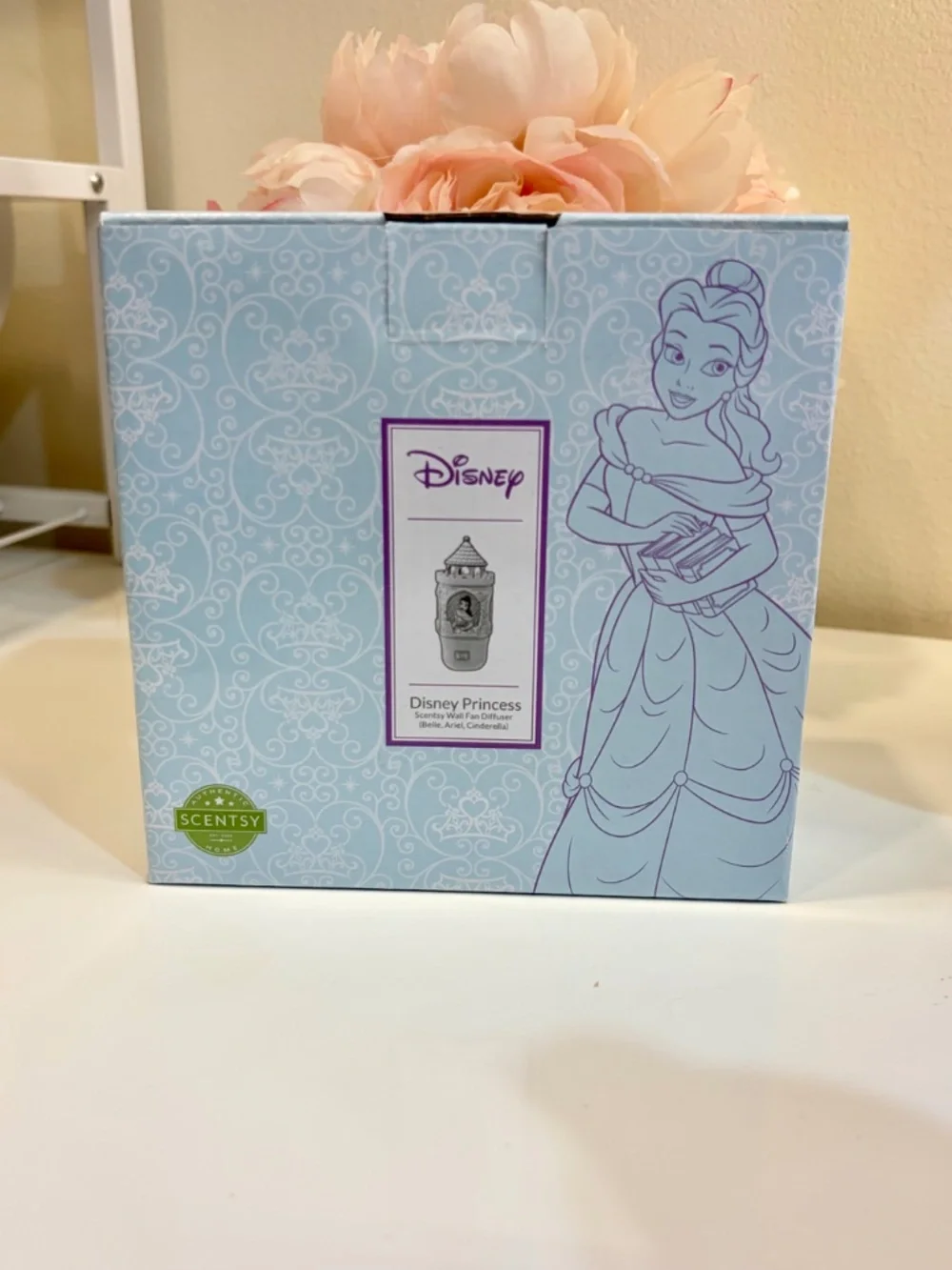 Scentsy Disney Princess Wall Fan Diffuser- Ariel, Belle, Cinderella